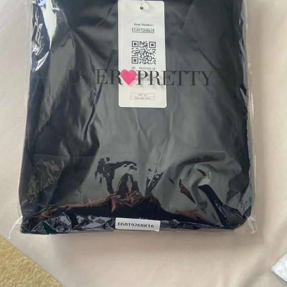 Ever Pretty Black Asymmetrical High-Low Cocktail Dress - Picture 4 of 6